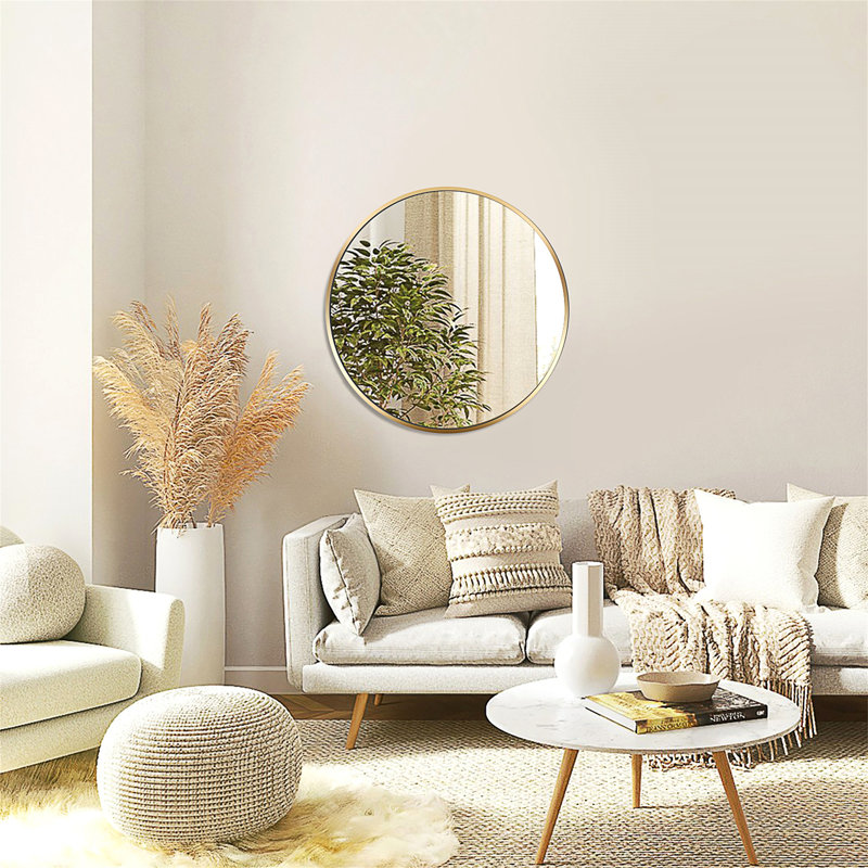 Hashtag Home Elberta Modern & Contemporary Bathroom/Vanity Mirror